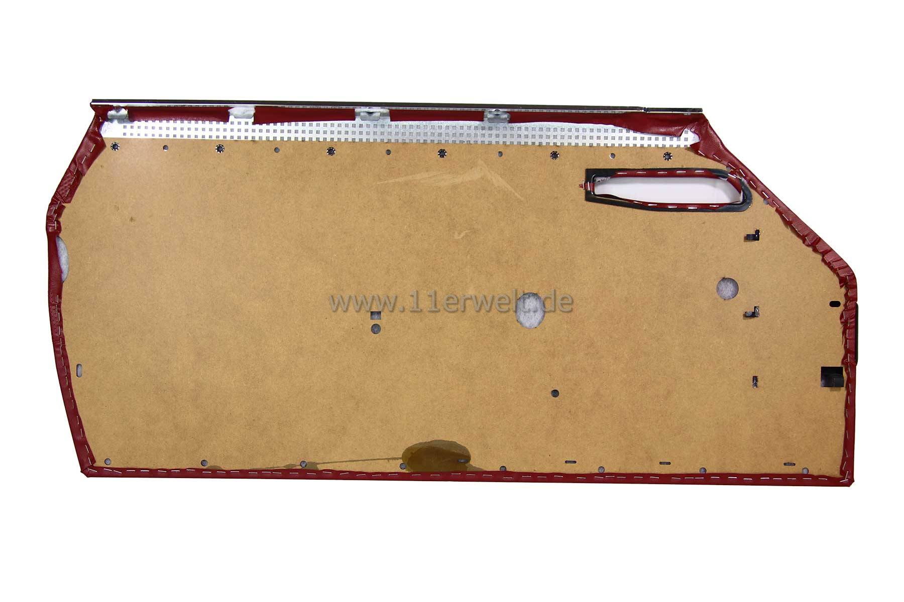 1 Set Türverkleidungen in burgund rot für Mercedes SL R107