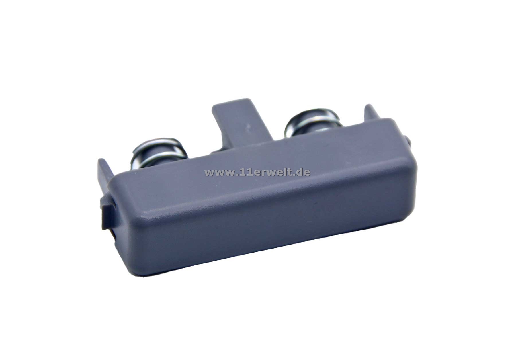 Entriegelungsknopf - Side Push Button Mittelkonsole Mercedes SL R129 in grau mit Federn