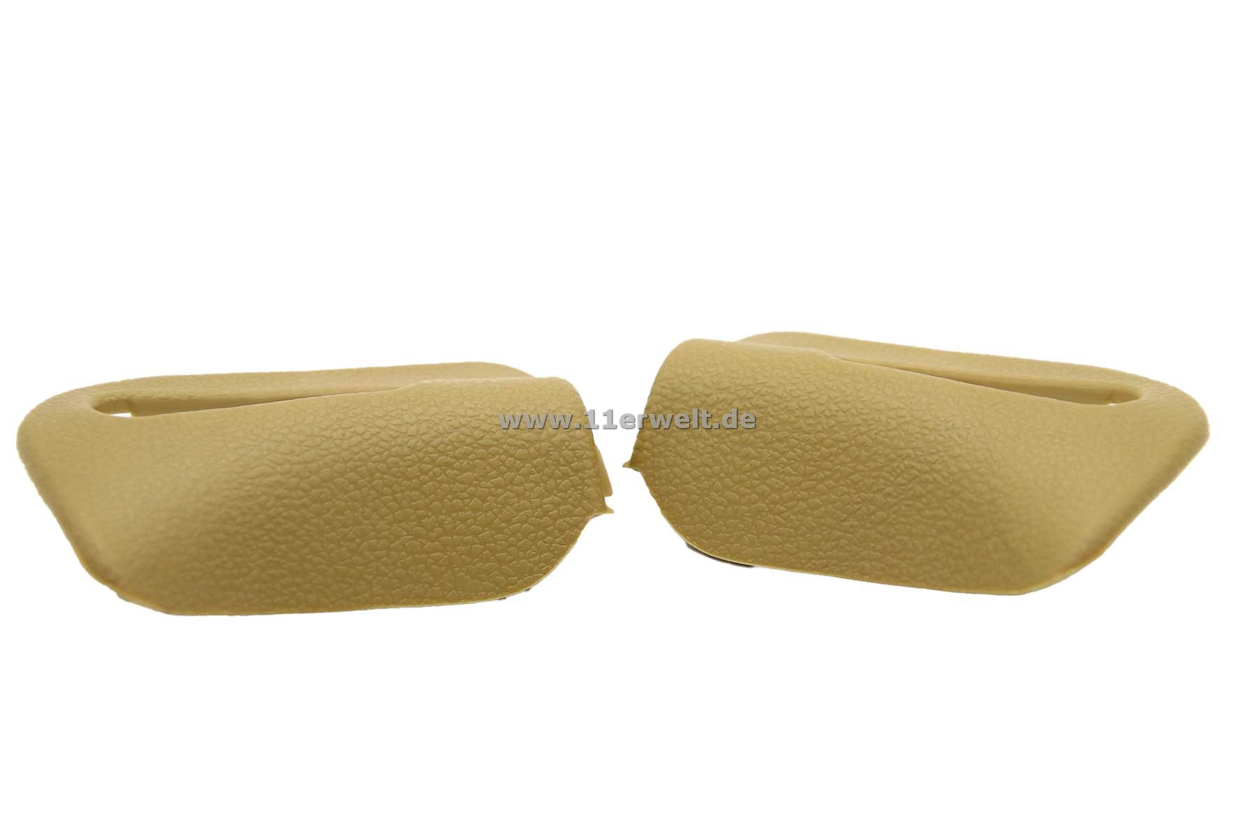 Zierkappen / Abdeckung für den Halter der Sonnenblende Mercedes R129, A124 und W124 Cabrio beige