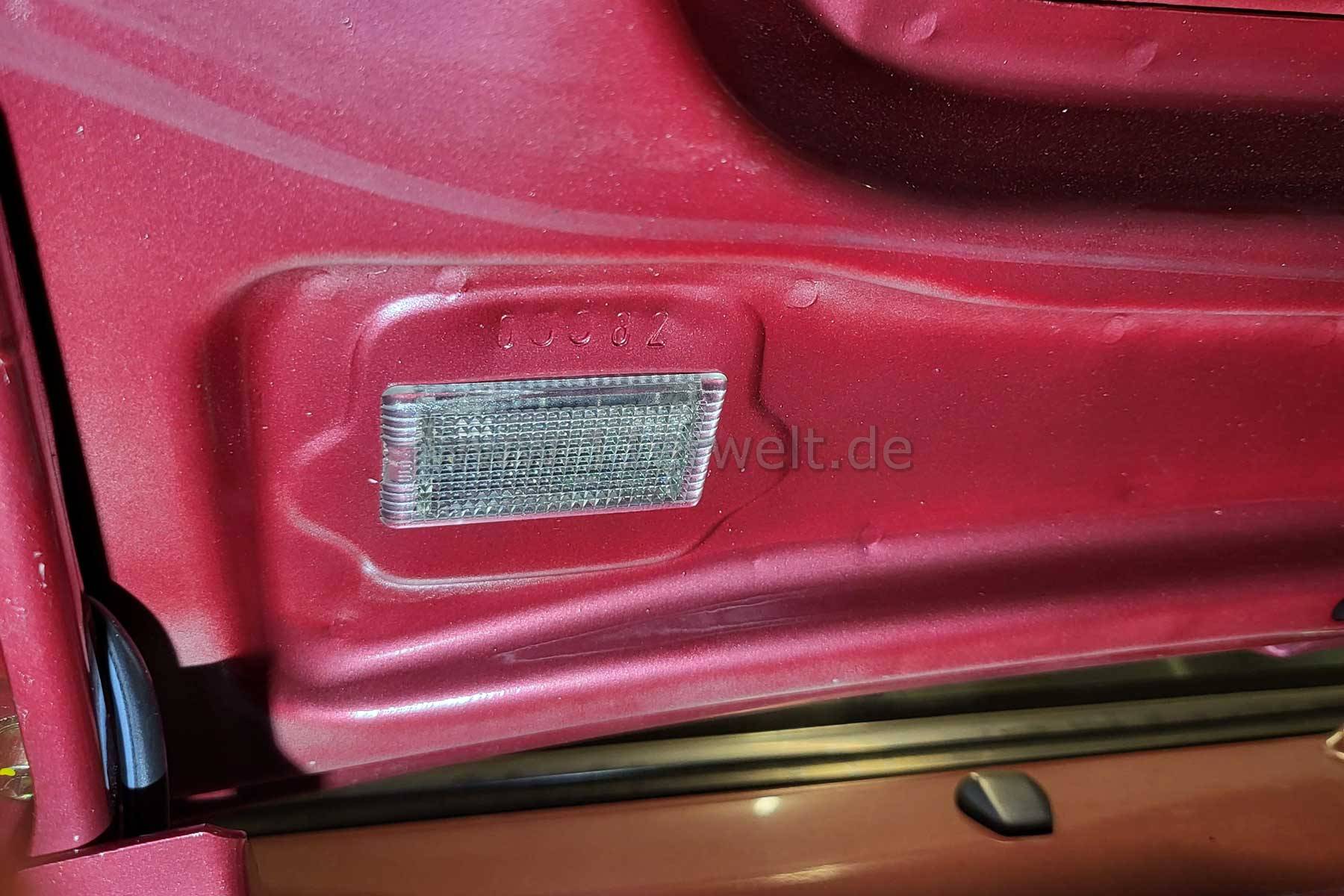 LED Leuchte für Porsche Handschuhfach, Motorraum und Kofferraum