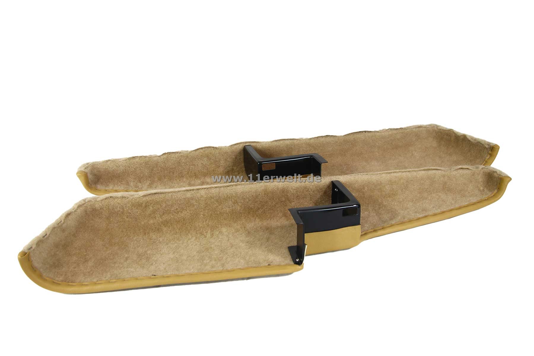 Türtaschen für Porsche 911 G-Modell, bezogen in beige