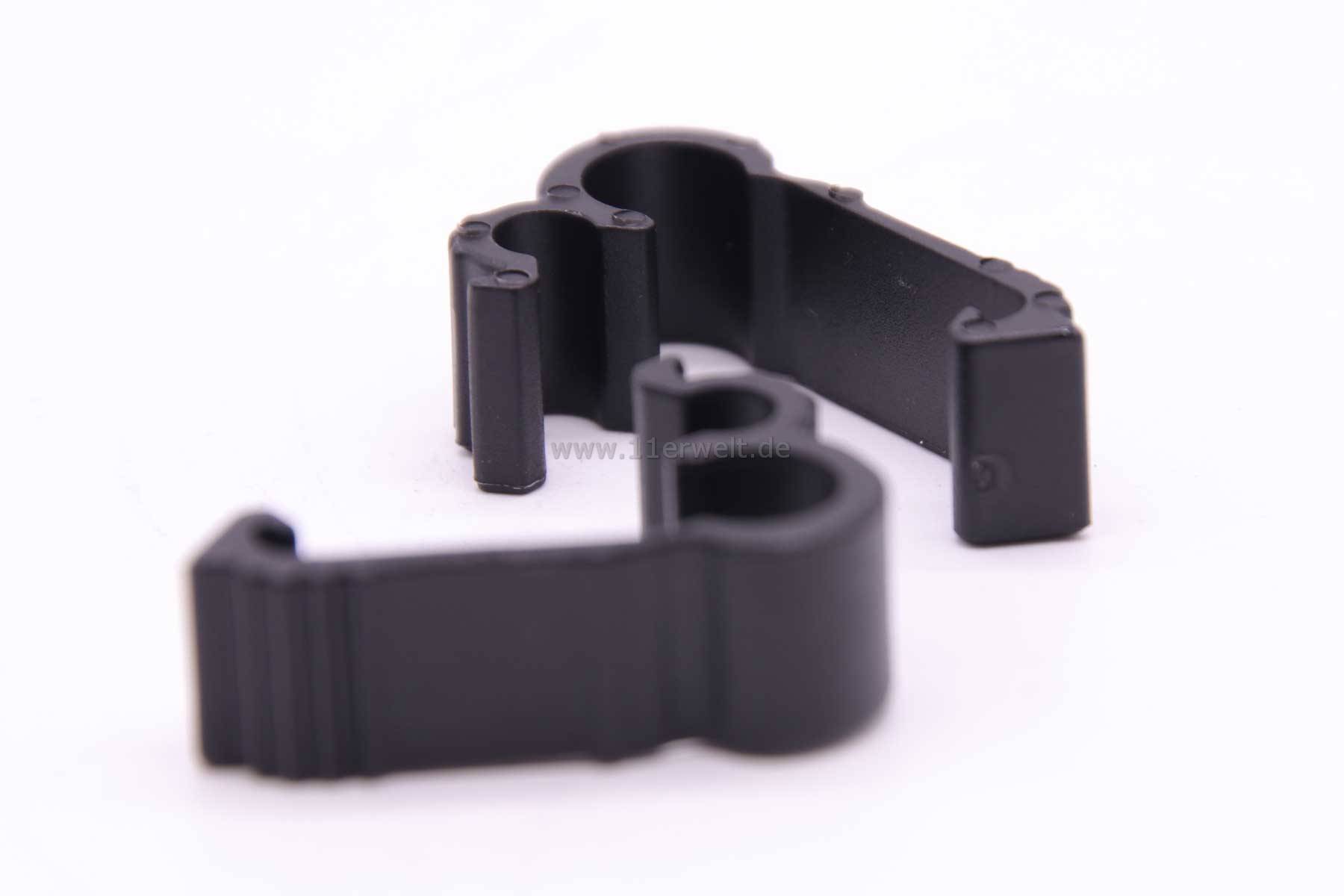 1 Set (=2 Stück) Halteclip für  Bremsleitungen Porsche