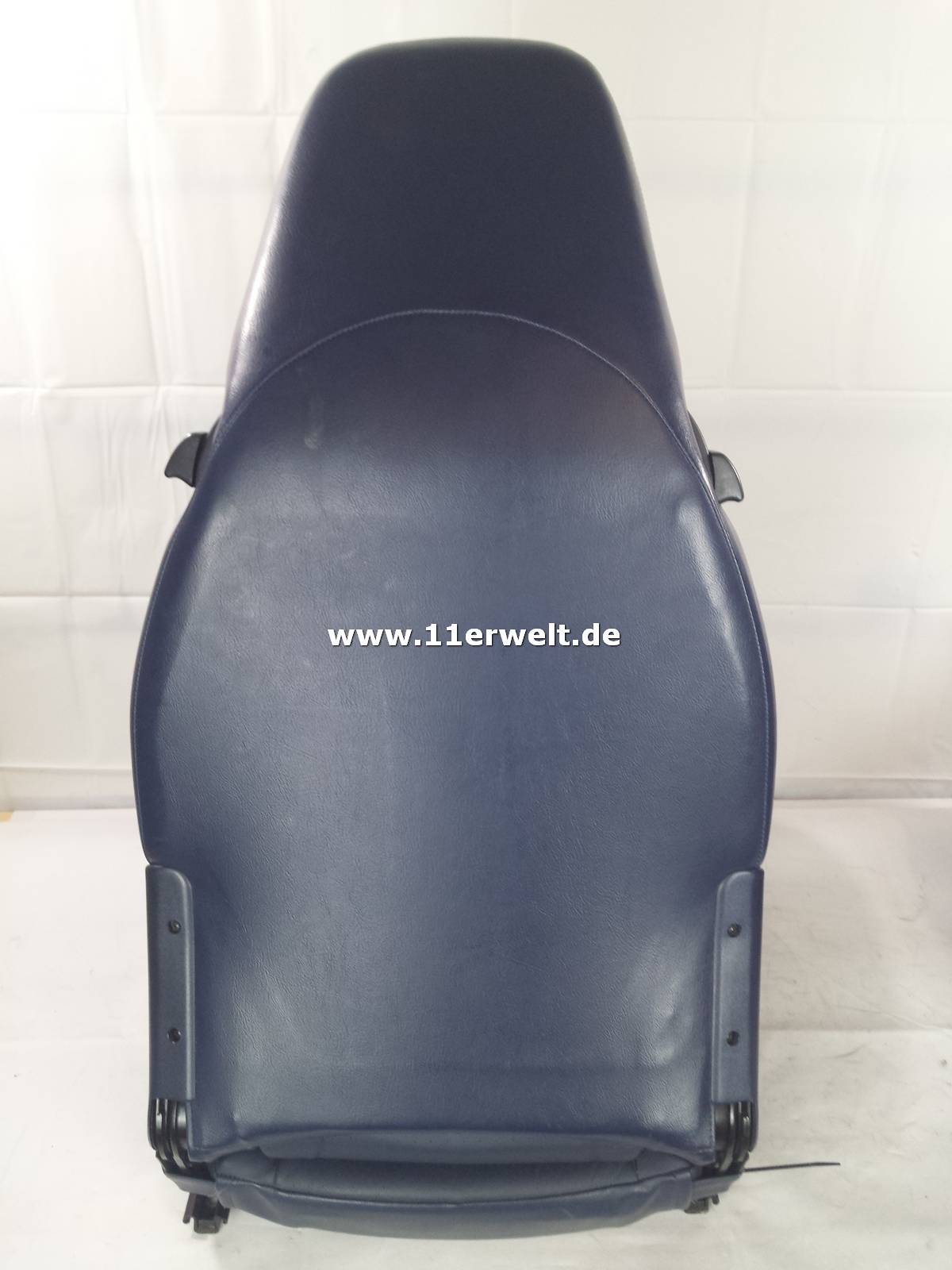 Ledersitze Porsche 993 dunkelblau elektrisch verstellbar
