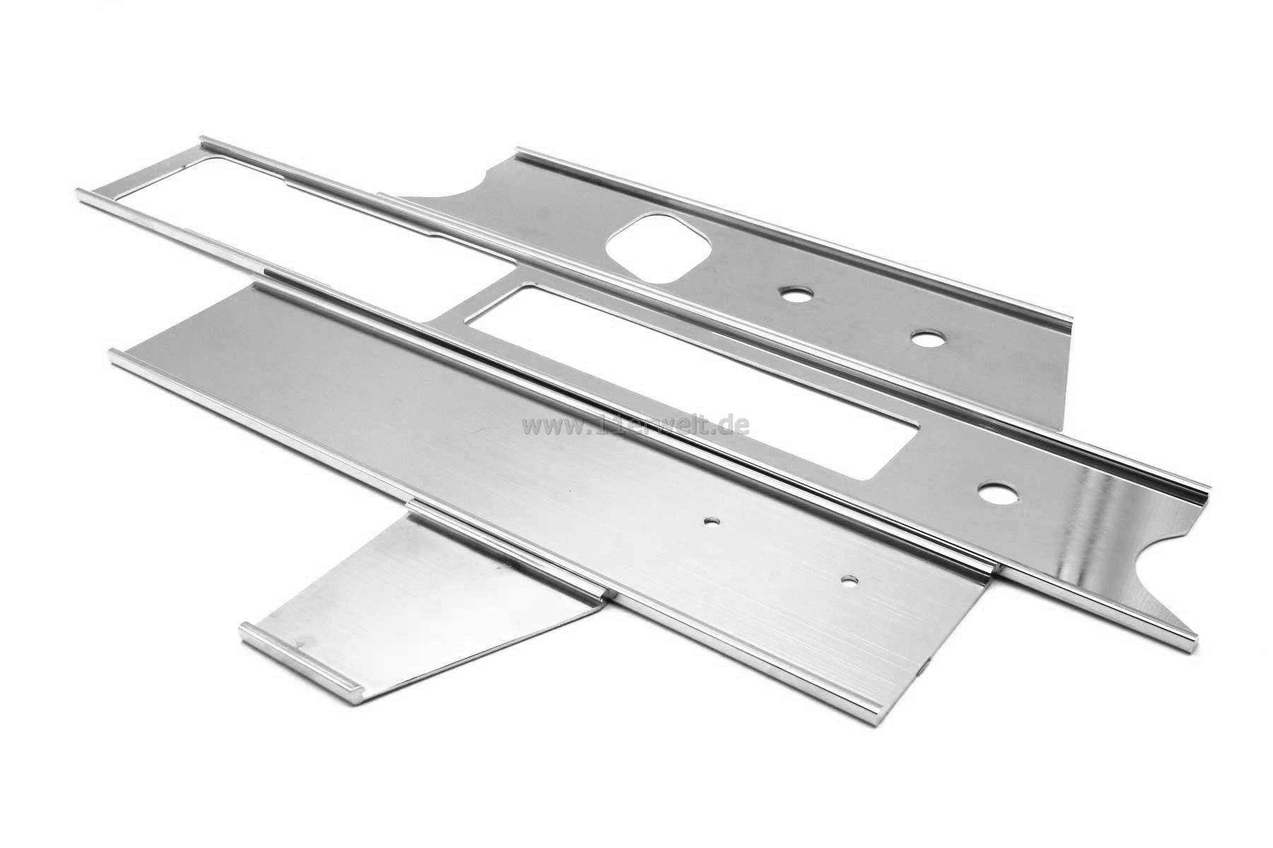 Verkleidung/Zierleisten für Armaturenbrett Porsche 911 und 912 Aluminium