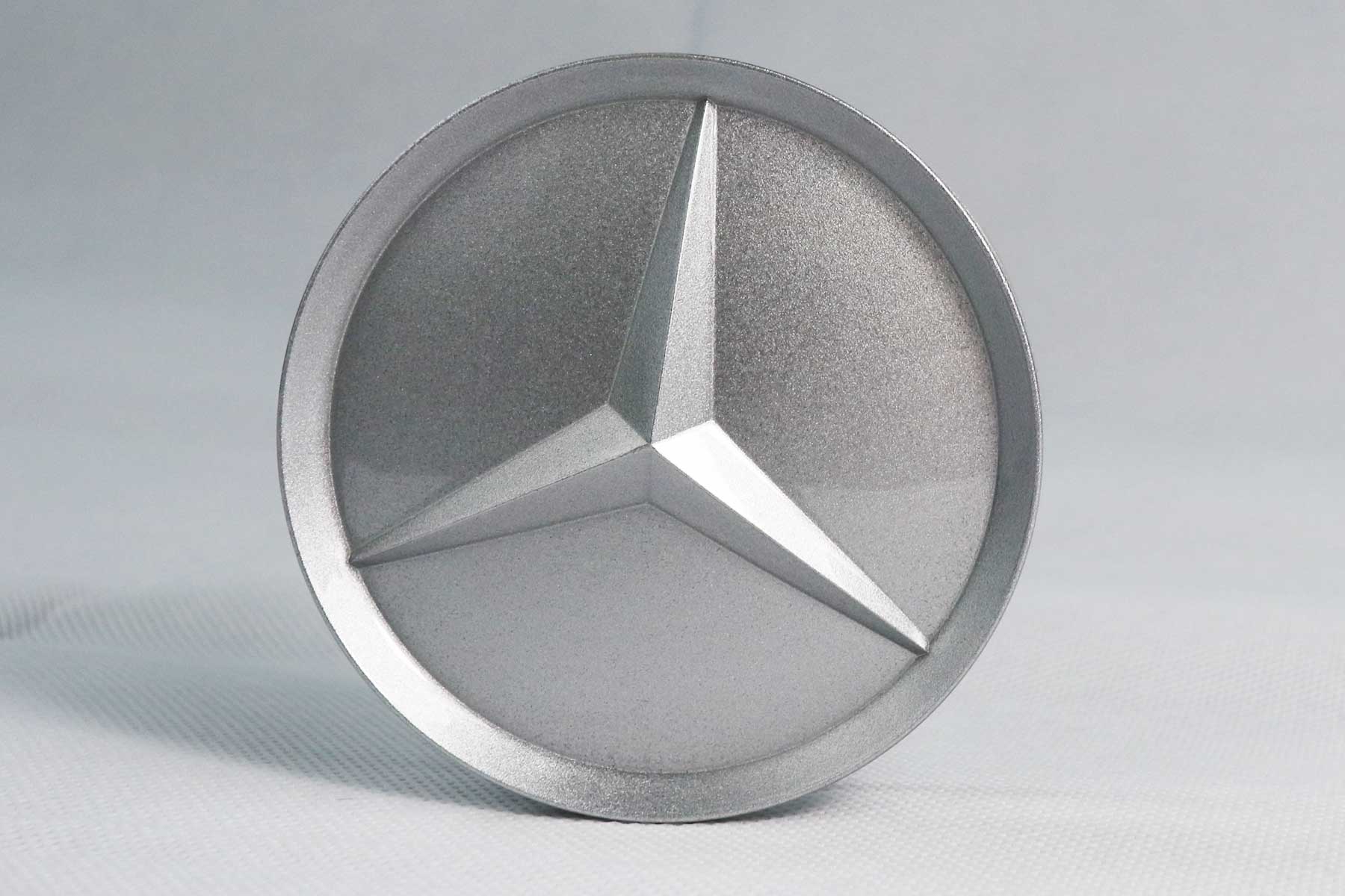 Nabendeckel Mercedes Stern für Lorinser Felge "Gullideckel" und Original Mercedes Felge