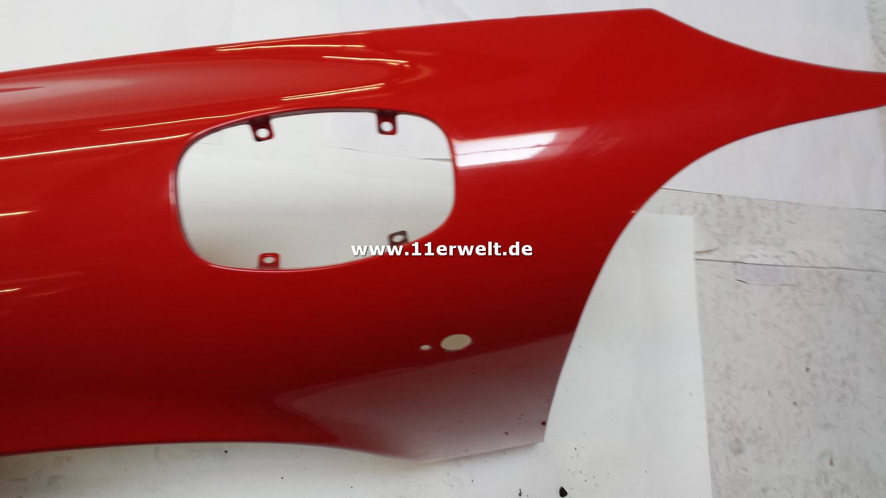 Original Porsche 964 Kotflügel links, rot