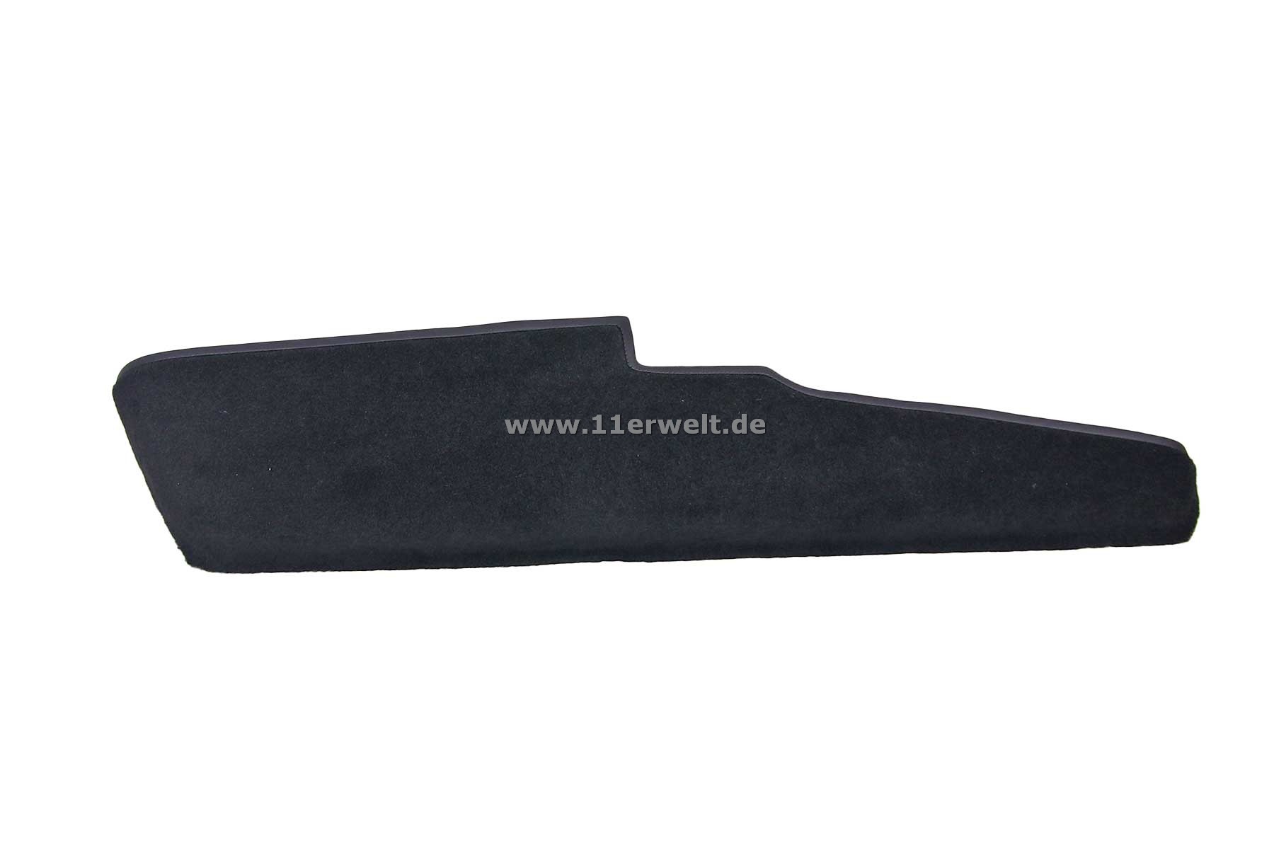 Türtaschen für Porsche 911 G-Modell, bezogen in schwarz.