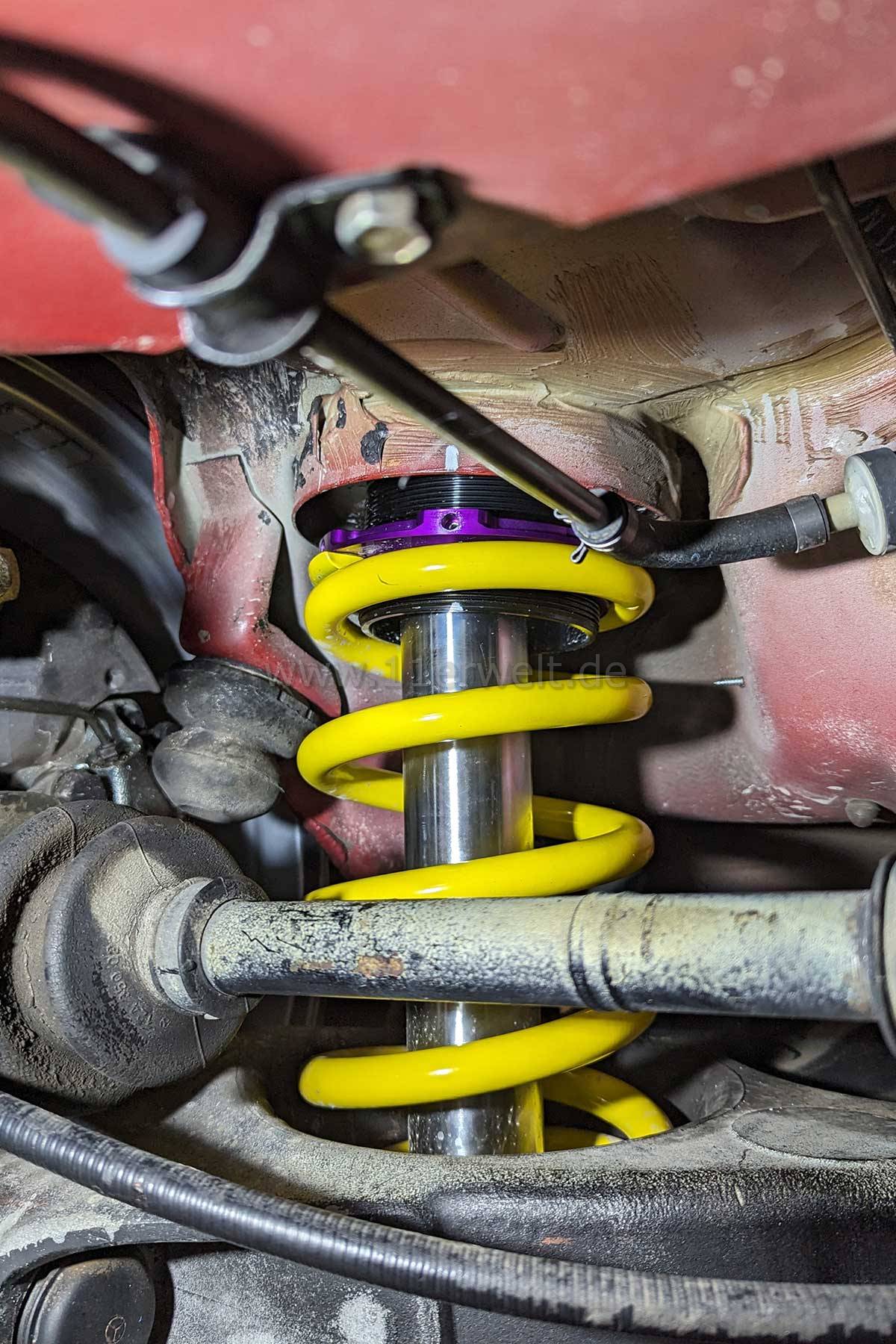 Sportfahrwerk KW V3 für Mercedes SL Cabrio R107