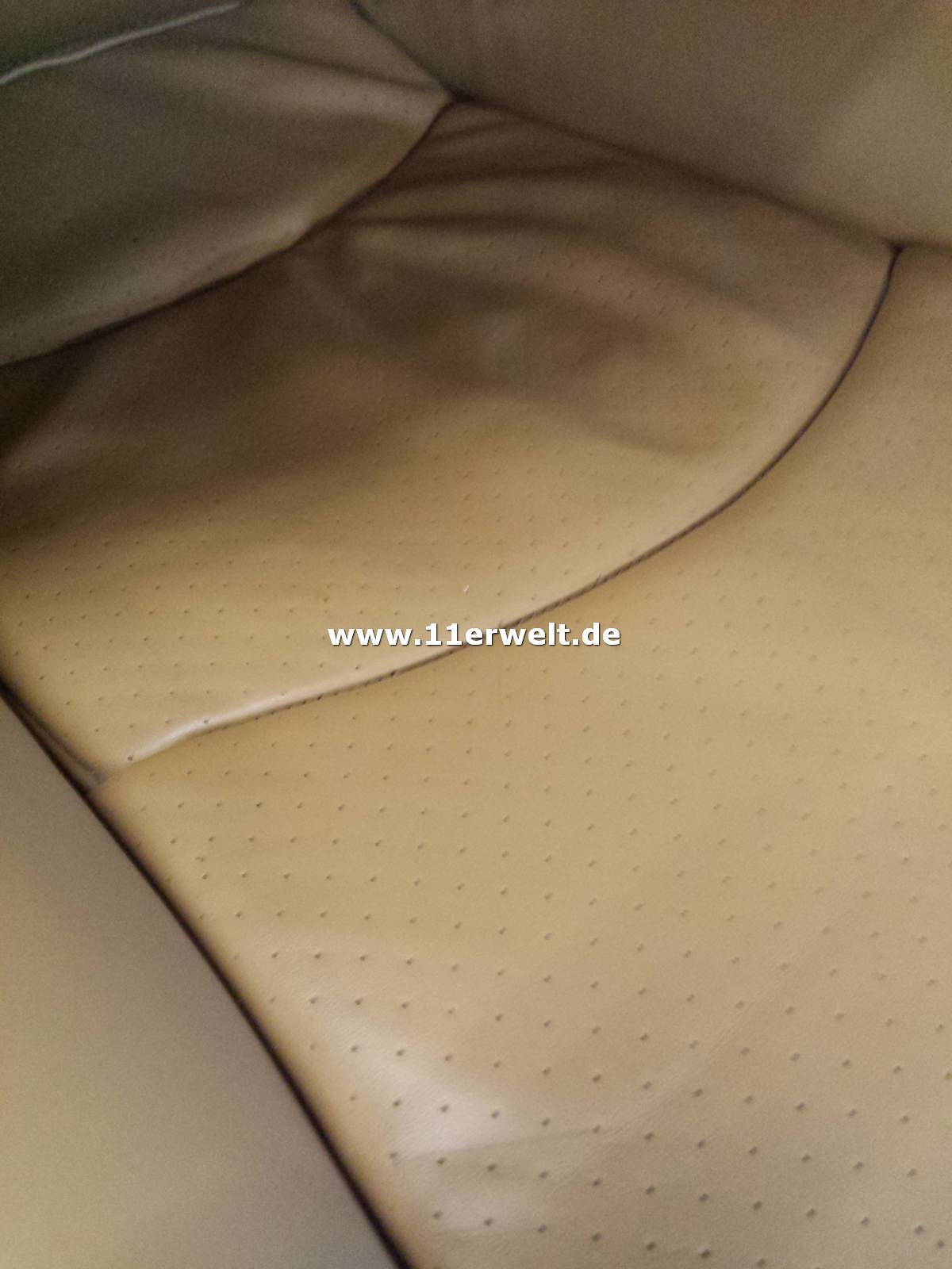 Ledersitze Porsche 993 hellbraun elektrisch verstellbar