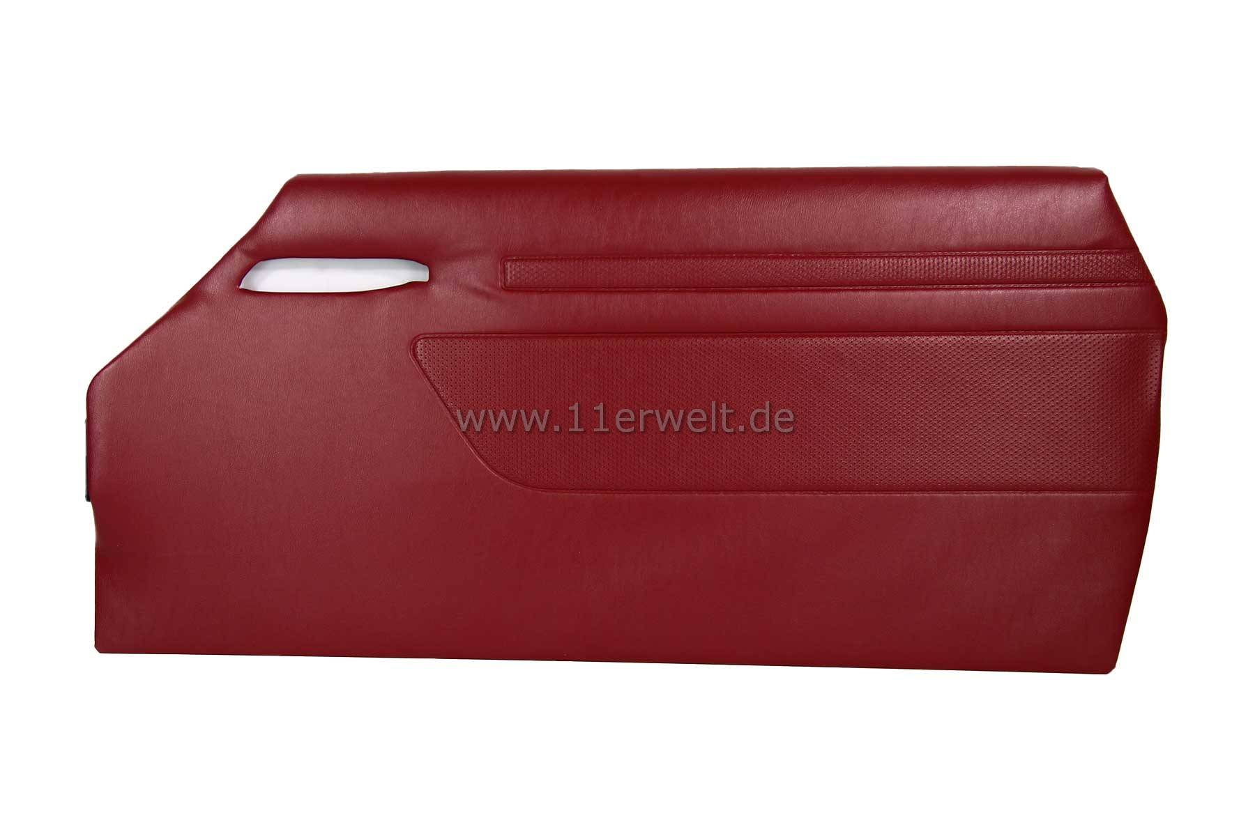 1 Set Türverkleidungen in burgund rot für Mercedes SL R107