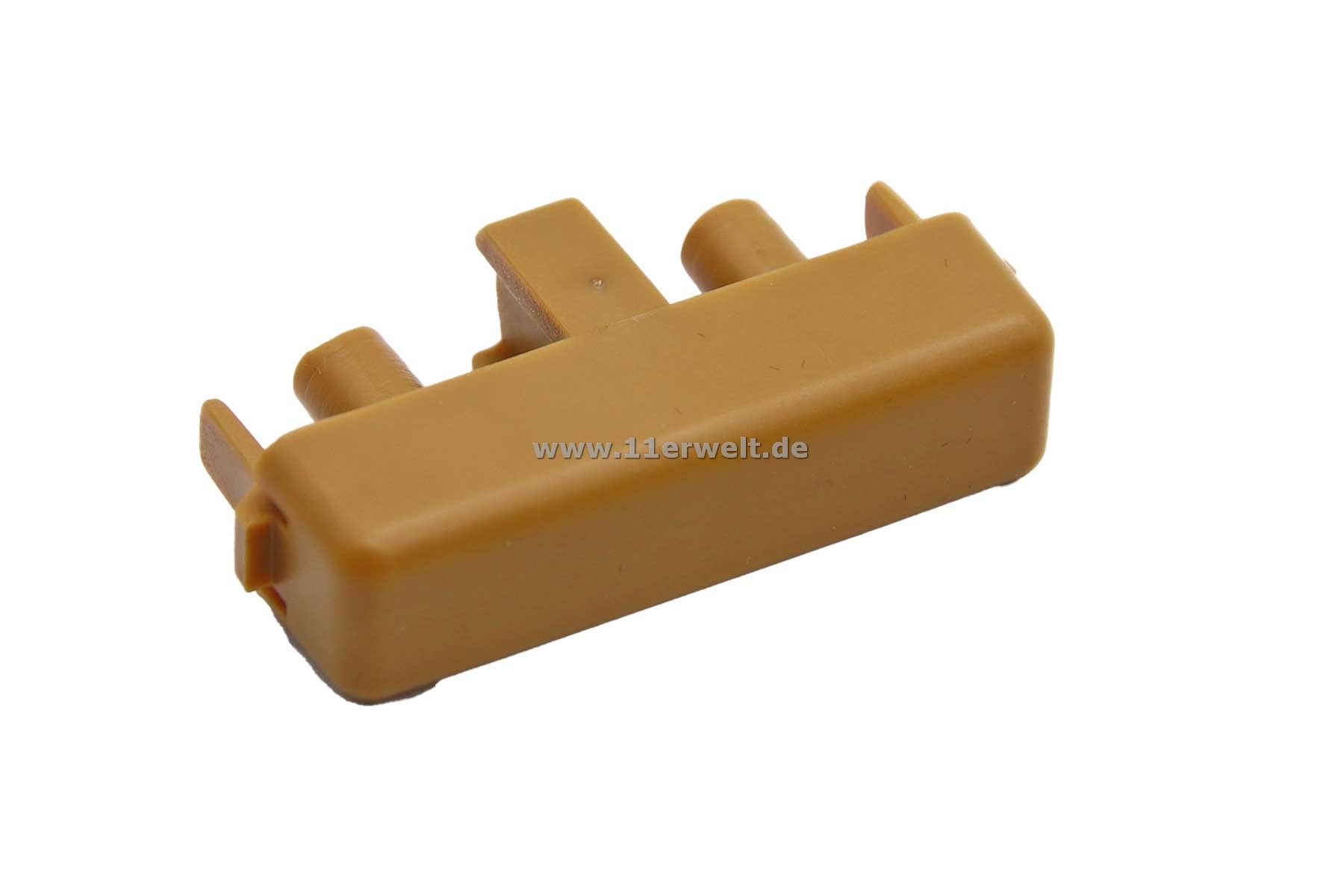 Entriegelungsknopf - Side Push Button Mittelkonsole Mercedes SL R129 in palomino/dattel