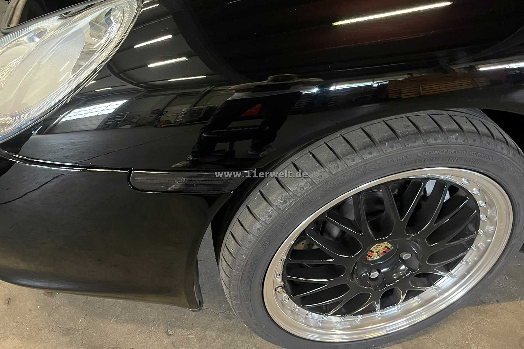 LED Seitenblinker rauchgrau für Porsche 996 und 986 Boxster