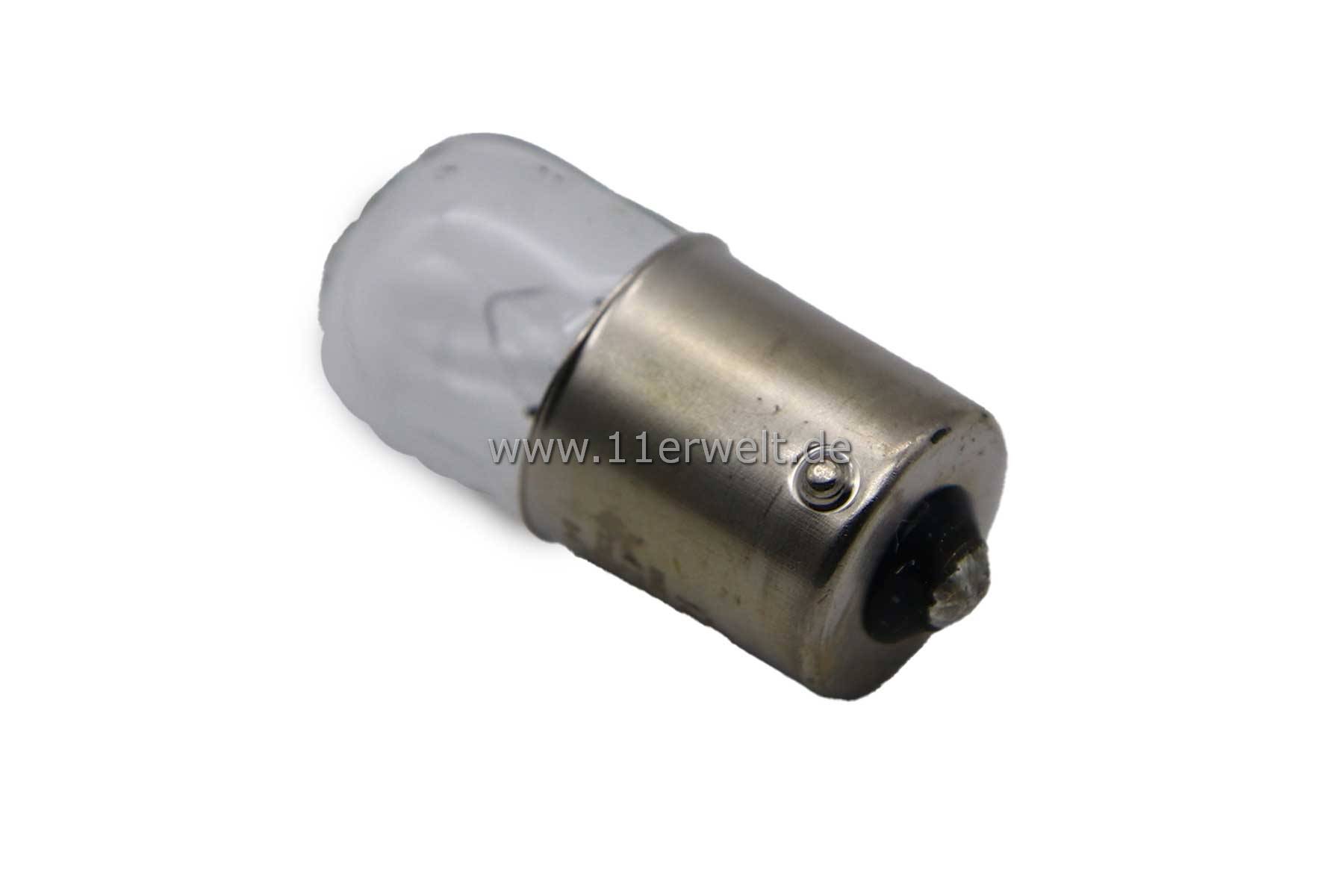 Glühbirne, Glühlampe 12V 5 Watt, mit Sockel 15S