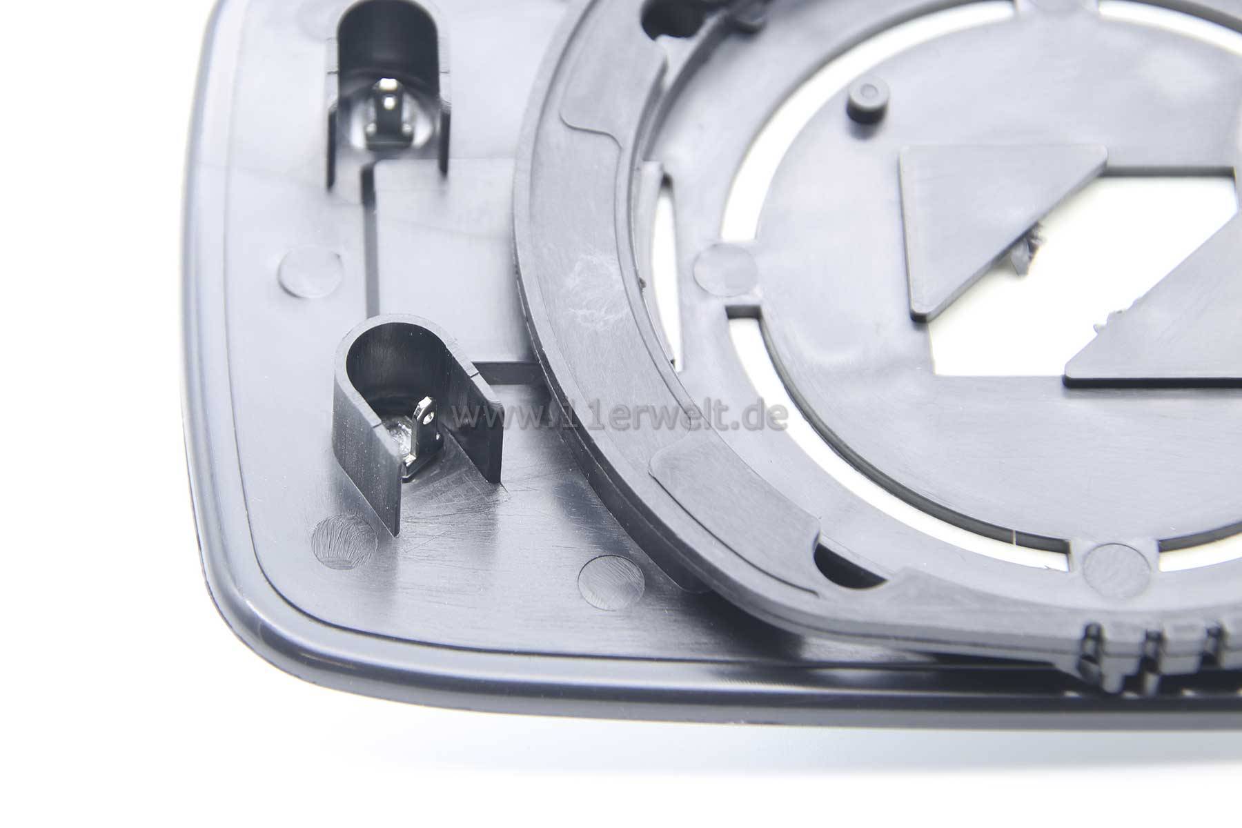 Aussenspiegelglas, elektrisch, beheizt, plan, links/rechts Porsche 911,928,944,964