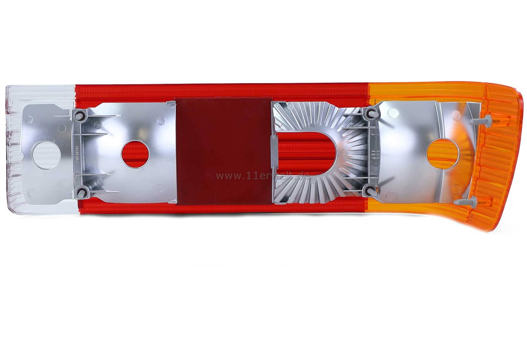 Rückleuchte links inkl. Reflektoren und Befestigungsmaterial für Mercedes R107