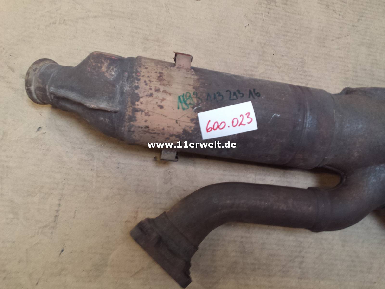Original Porsche 911 993 Katalysator Kat 99311321316 Bischoff