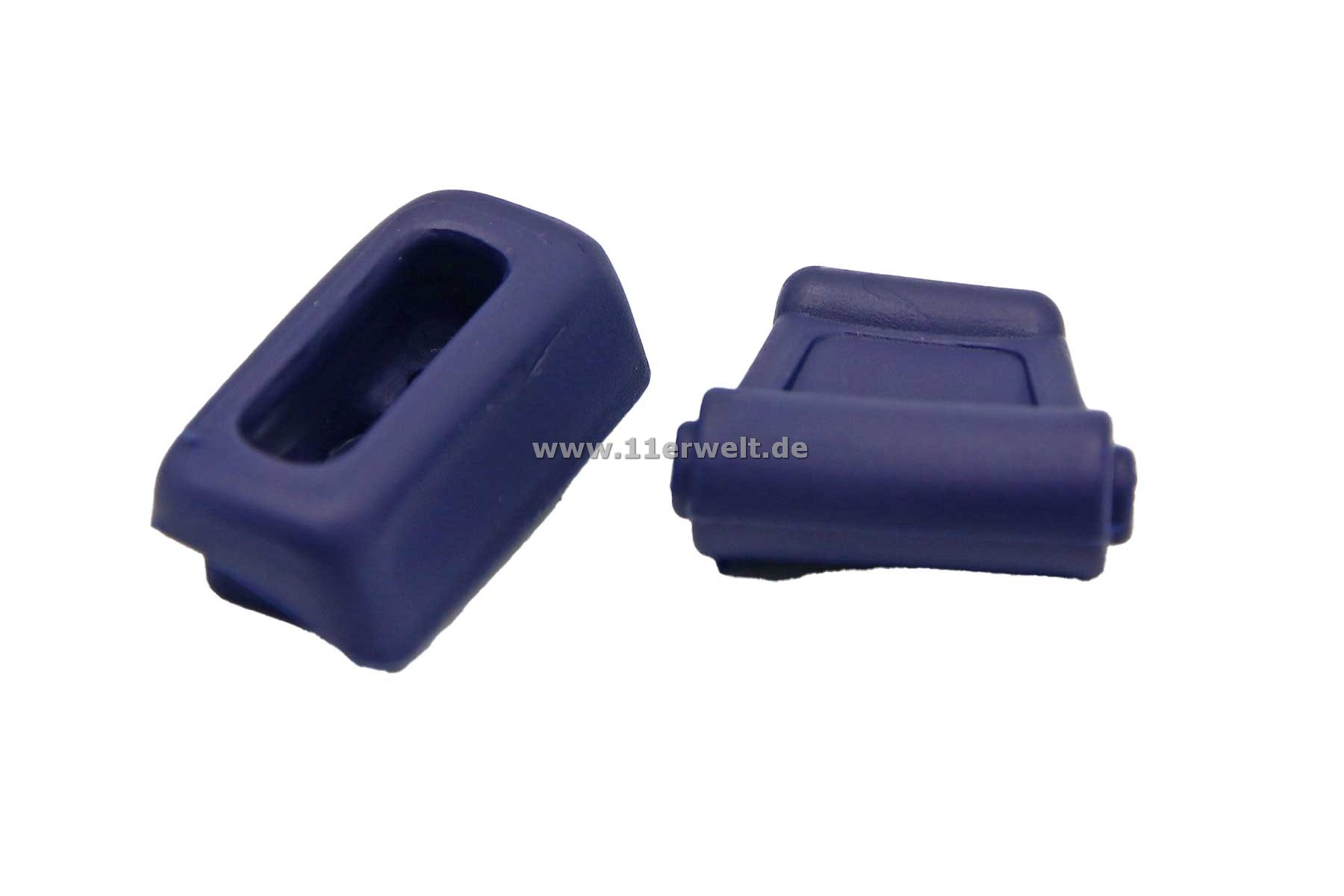 Halter - Clips zur Befestigung der Sonnenblende Mercedes R107 blau