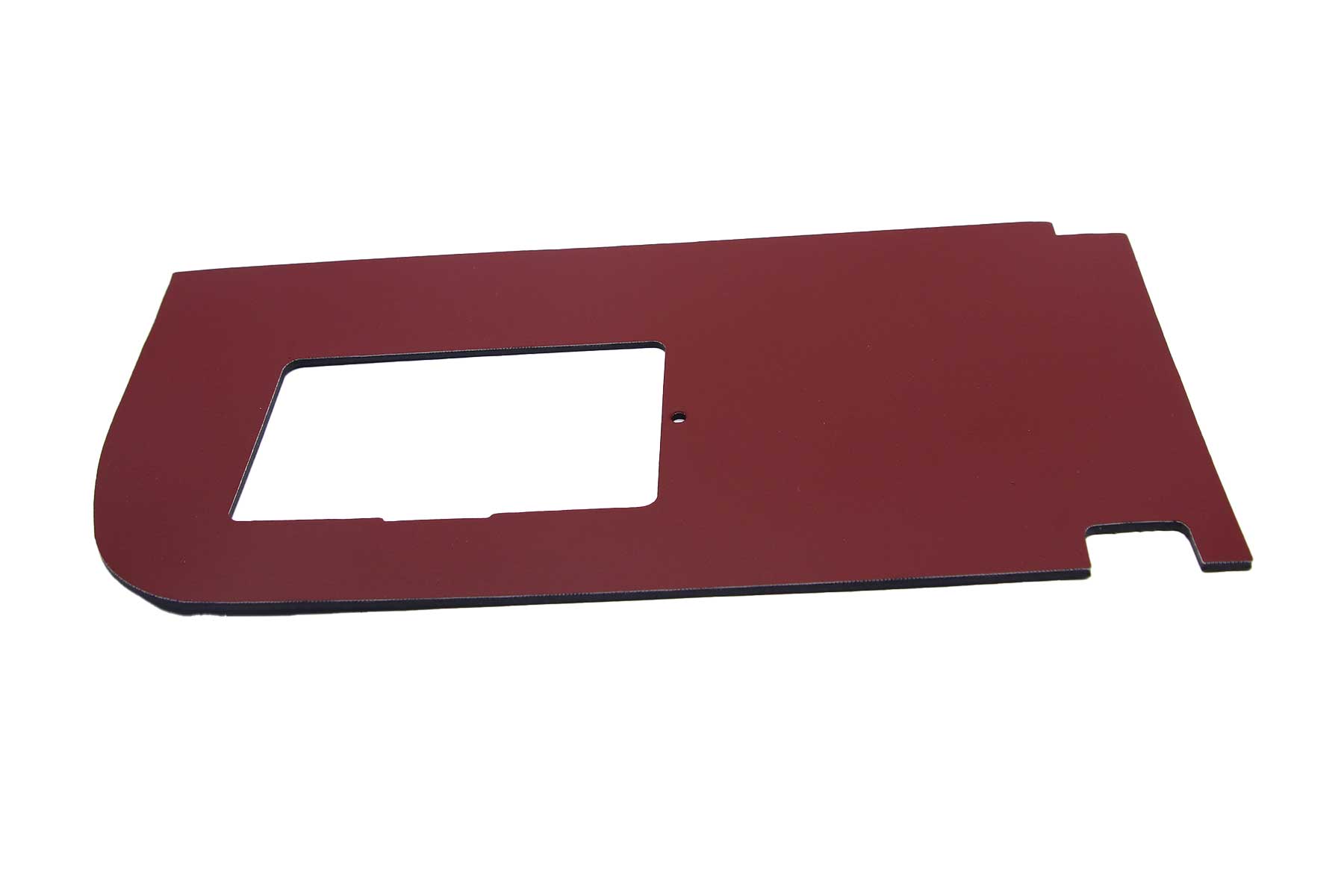 Fußraumverkleidung - Fussleiste Mercedes R107 / C107 burgund rot
