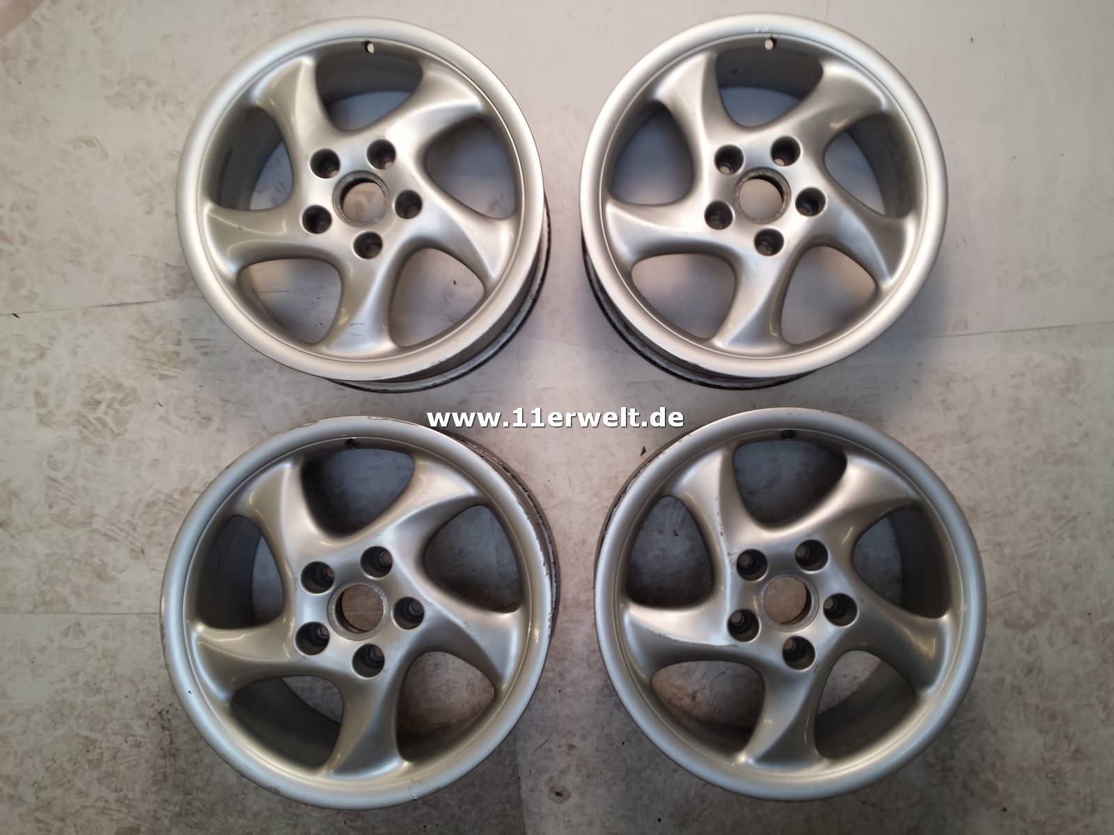 Original Porsche 993 Felgen "Turbo Look" 18 Zoll 7,5 x 18 ET 50 und 10 x 18, ET 65