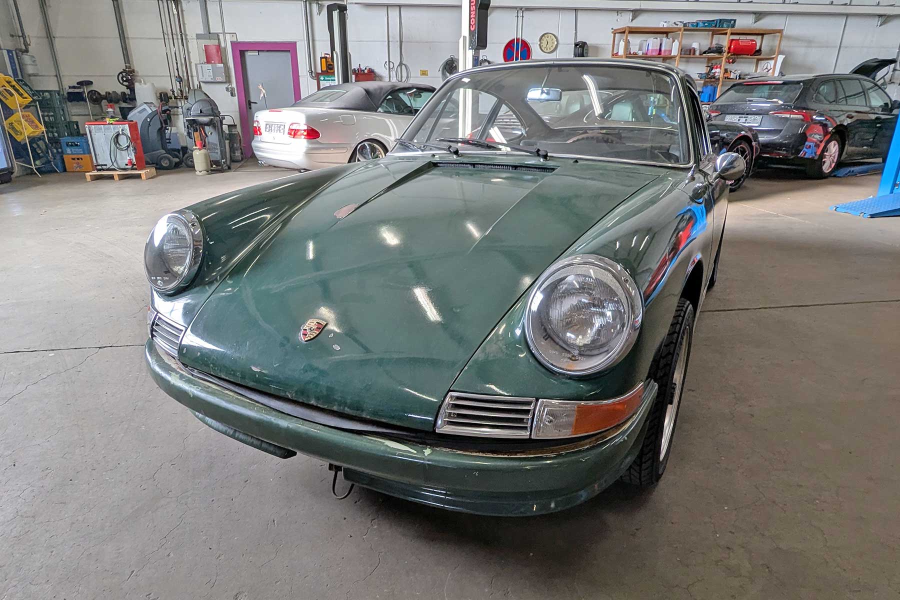 +++VERKAUFT*** Porsche 912 SWB Restaurationsobjekt