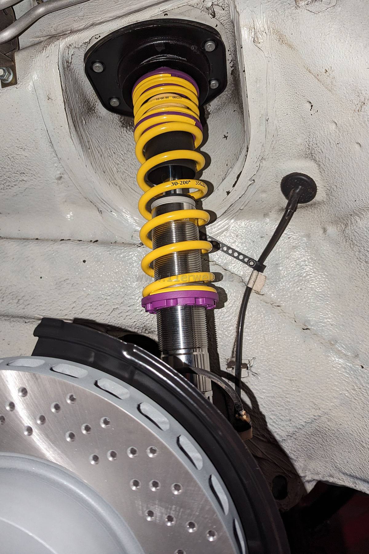 Sportfahrwerk KW V1 für Porsche 993 Carrera 2