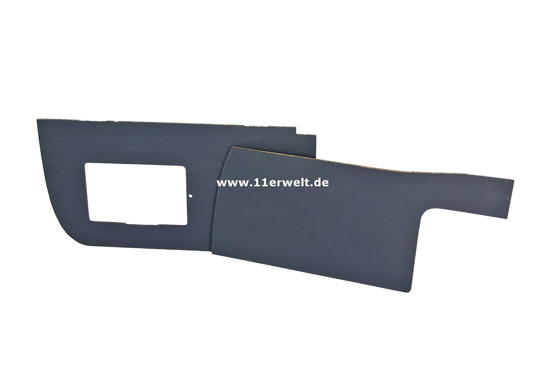 Fußraumverkleidung - Fussleiste Mercedes R107 / C107 schwarz bezogen