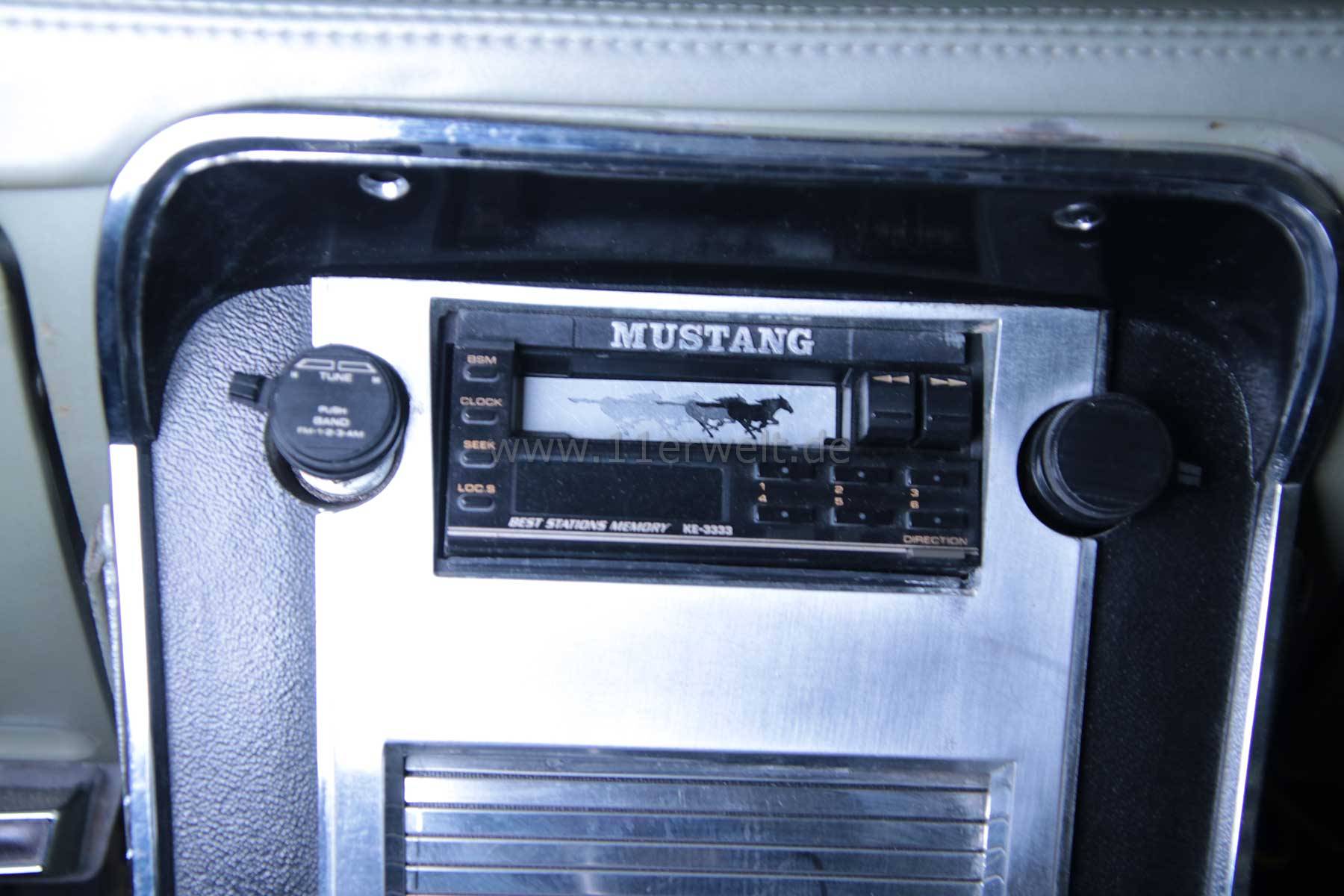 Ford Mustang 289 V8 Modell 1967 mit H-Zulassung